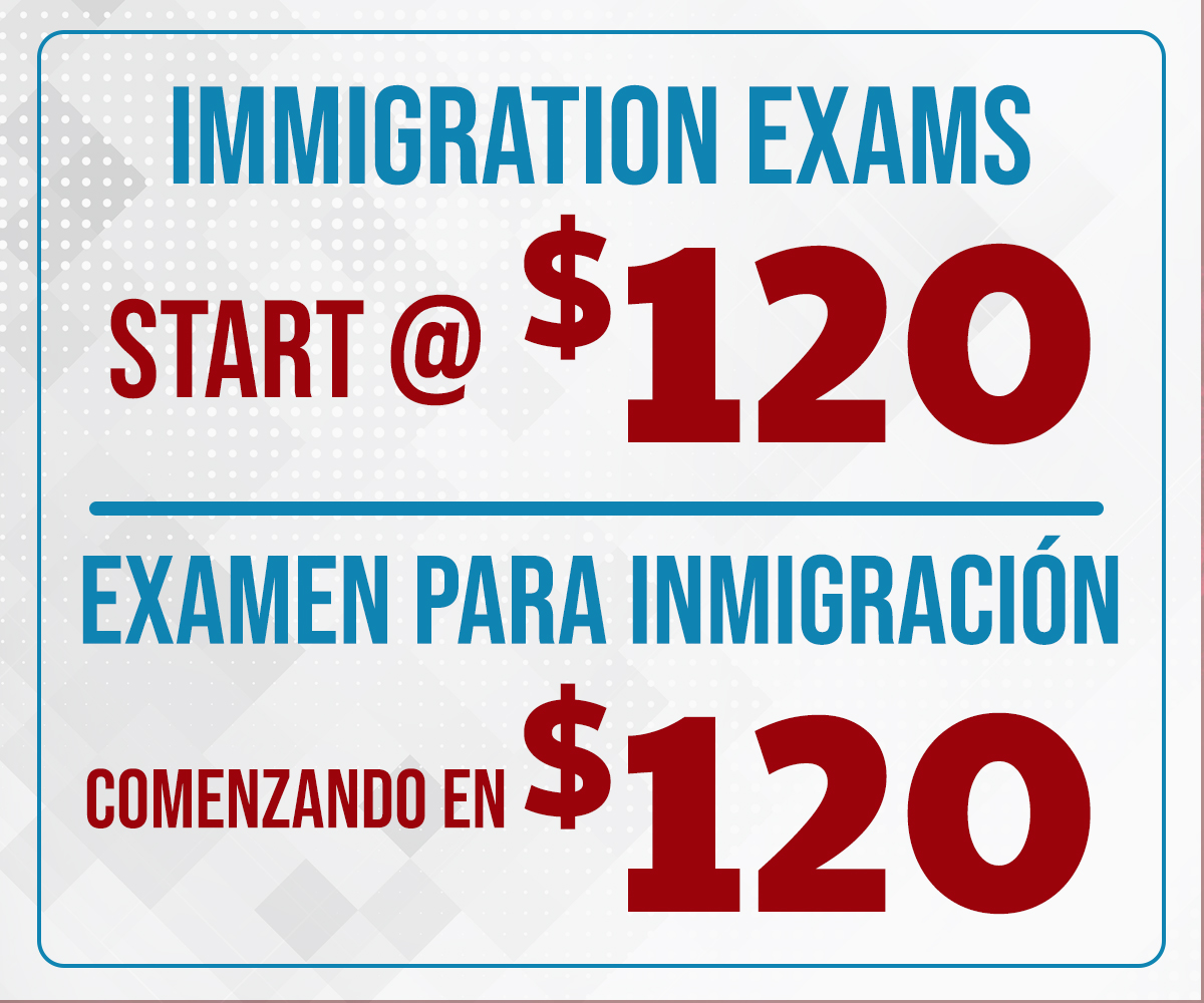 examen para inmigracion
